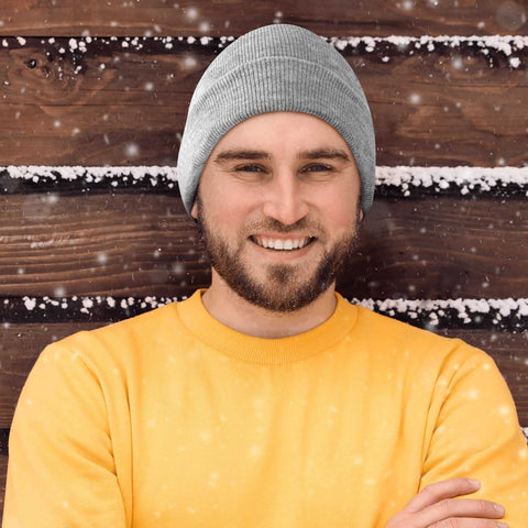 Mr.Shit Mr S Knit Beanies - Logo with Text on Front Best Selling Products 33 $