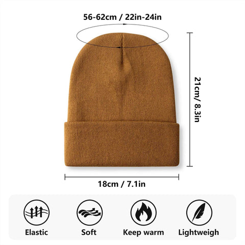 Mr.Shit Mr S Knit Beanies - Logo with Text on Front Best Selling Products 33 $