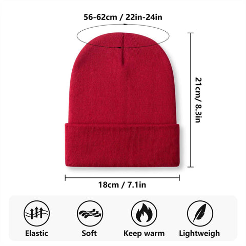 Mr.Shit Mr S Knit Beanies - Logo with Text on Front Best Selling Products 33 $