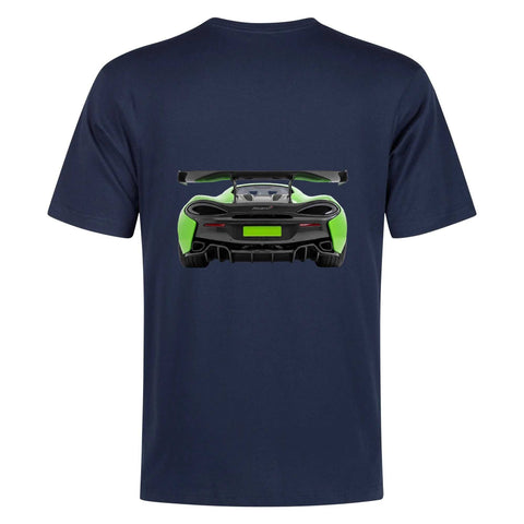 Mr.Shit Mens 100% Cotton - Super Car F/B Men's T-Shirts 32 $