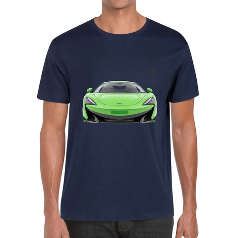Mr.Shit Mens 100% Cotton - Super Car F/B Men's T-Shirts 32 $