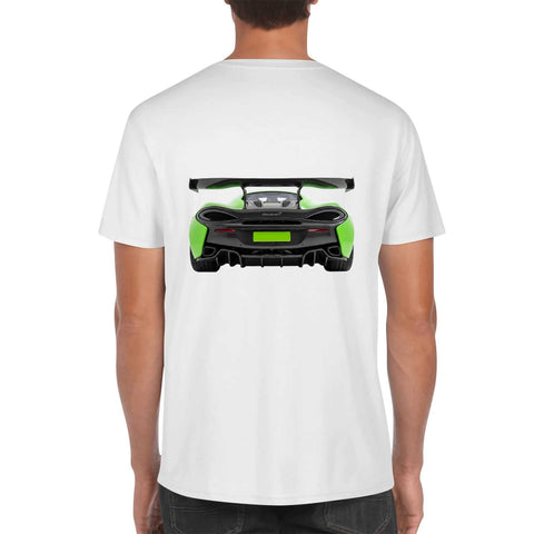Mr.Shit Mens 100% Cotton - Super Car F/B Men's T-Shirts 32 $
