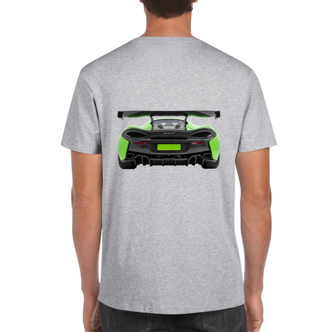 Mr.Shit Mens 100% Cotton - Super Car F/B Men's T-Shirts 32 $