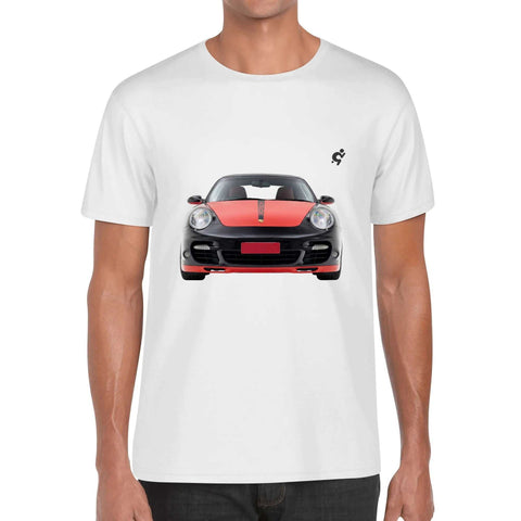Mr.Shit Mens 100% Cotton - Porsche 911 Turbo Men's T-Shirts 32 $
