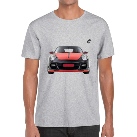 Mr.Shit Mens 100% Cotton - Porsche 911 Turbo Men's T-Shirts 32 $