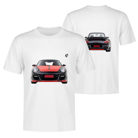 Mr.Shit Mens 100% Cotton - Porsche 911 Turbo Men's T-Shirts 32 $