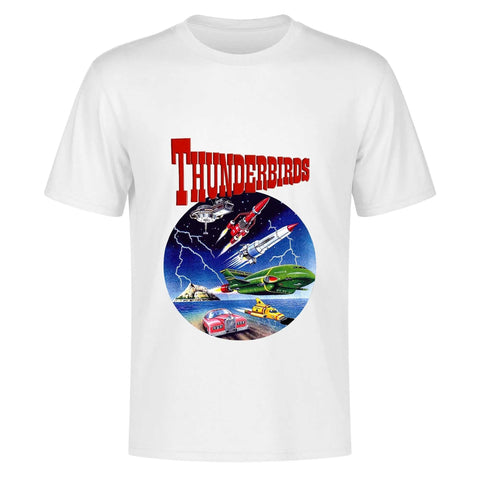 Mr.Shit Mens 100% Cotton - Thunder Birds 2 Men's T-Shirts 32 $