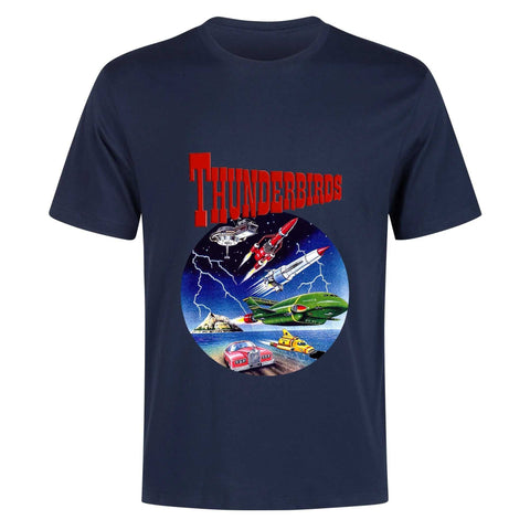 Mr.Shit Mens 100% Cotton - Thunder Birds 2 Men's T-Shirts 32 $