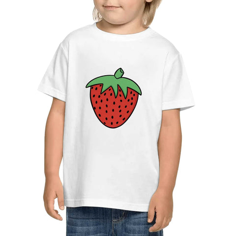 Mr.Shit Kids Cotton T-Shirt - Strawberry Best Selling Products 22 $