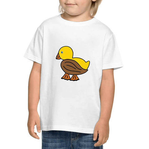 Mr.Shit Kids Cotton T-Shirt - Duck 22 $