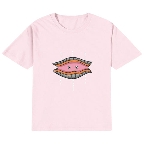 Mr.Shit Kids Cotton T-Shirt - Clam Best Selling Products 22 $