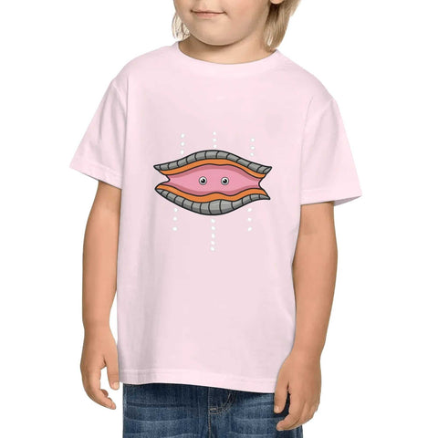 Mr.Shit Kids Cotton T-Shirt - Clam Best Selling Products 22 $