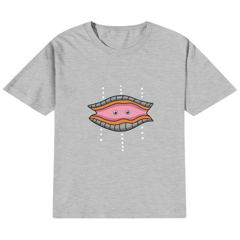 Mr.Shit Kids Cotton T-Shirt - Clam Best Selling Products 22 $