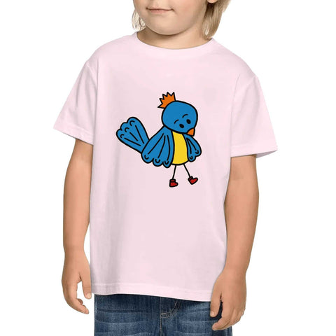 Mr.Shit Kids Cotton T-Shirt - Blue Bird Best Selling Products 22 $
