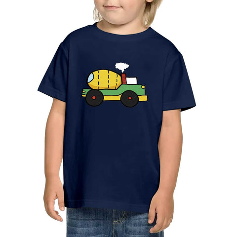 Mr.Shit Kids Cotton T-Shirt - Cement Truck Best Selling Products 22 $