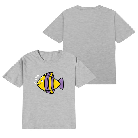 Mr.Shit Kids Cotton T-Shirt - Fish Best Selling Products 22 $
