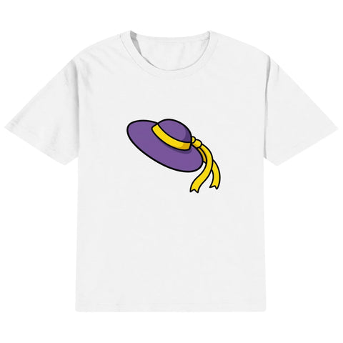 Mr.Shit Kids Cotton T-Shirt - Hat 22 $