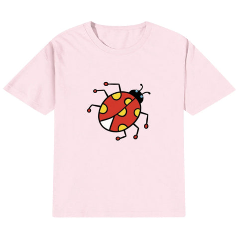 Mr.Shit Kids Cotton T-Shirt - Lady Beetle Best Selling Products 22 $