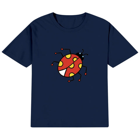 Mr.Shit Kids Cotton T-Shirt - Lady Beetle Best Selling Products 22 $