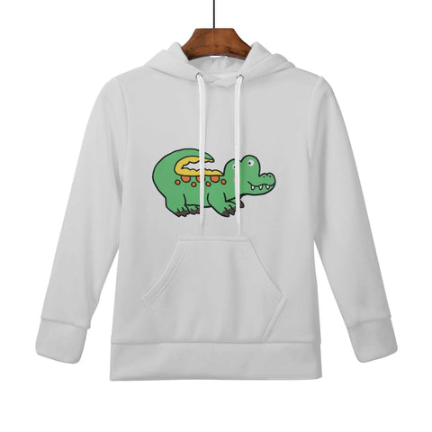 Mr.Shit Kids Velvet Lined Hoodie Light Grey - Crocodile Best Selling Products 30 $