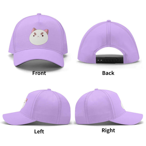 Mr.Shit Bee and Puppycat - Baseball Cap - Purple Accessories 31 $