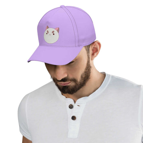 Mr.Shit Bee and Puppycat - Baseball Cap - Purple Accessories 31 $
