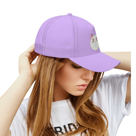 Mr.Shit Bee and Puppycat - Baseball Cap - Purple Accessories 31 $