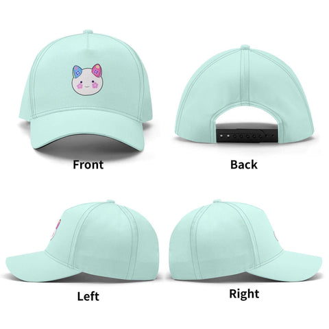 Mr.Shit Bee and Puppycat - Moully Baseball Cap - Blue Accessories 31 $