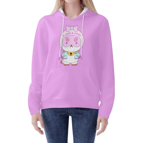Mr.Shit Bee and Puppycat - Too Cute To Poot - Womens Hoodie Women's Hoodies 39 $