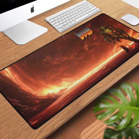 DOOM IDDQD Gaming Mouse Mat Pad (WIDE) - Mr.Shit