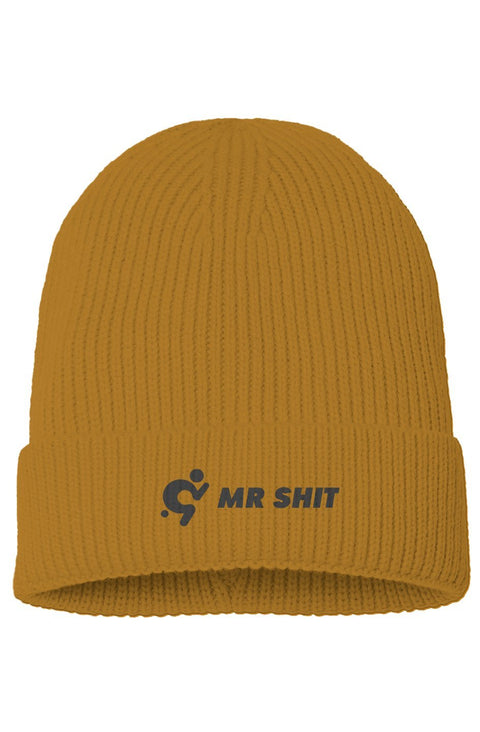 Embroidered Knitted Hats - Full Logo - Mr.Shit