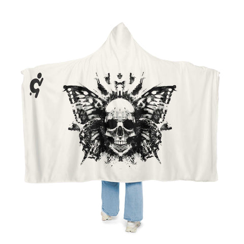 Mr.Shit Hooded Blanket - Butterfly Skull Best Selling Products 97 $