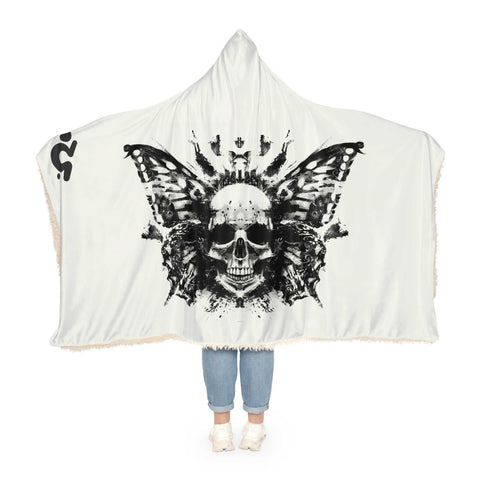 Mr.Shit Hooded Blanket - Butterfly Skull Best Selling Products 97 $