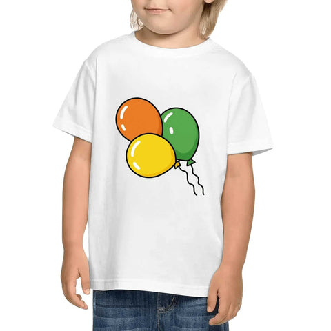 Kids Cotton T-Shirt - Balloons - Mr.Shit