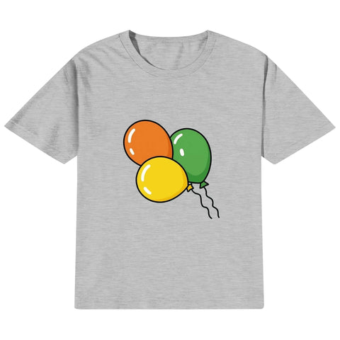 Kids Cotton T-Shirt - Balloons - Mr.Shit