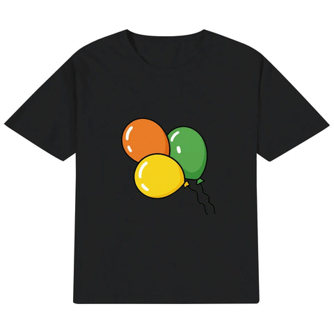 Kids Cotton T-Shirt - Balloons - Mr.Shit