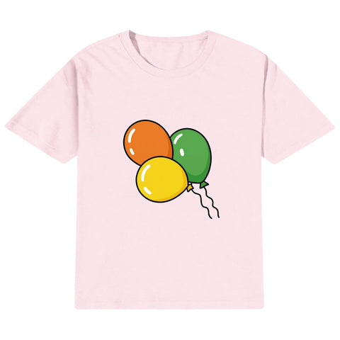 Kids Cotton T-Shirt - Balloons - Mr.Shit