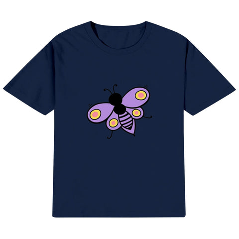 Kids Cotton T-Shirt - Butterfly - Mr.Shit