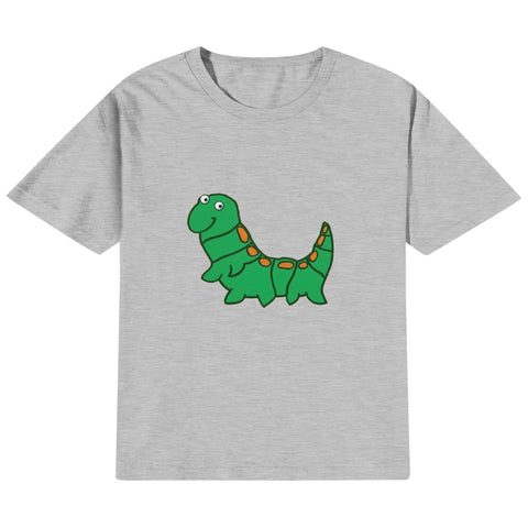 Kids Cotton T-Shirt - Caterpillar - Mr.Shit