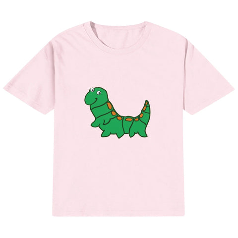 Kids Cotton T-Shirt - Caterpillar - Mr.Shit