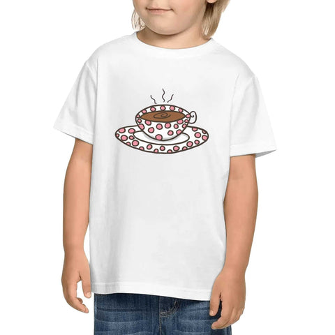 Kids Cotton T-Shirt - Coffee - Mr.Shit