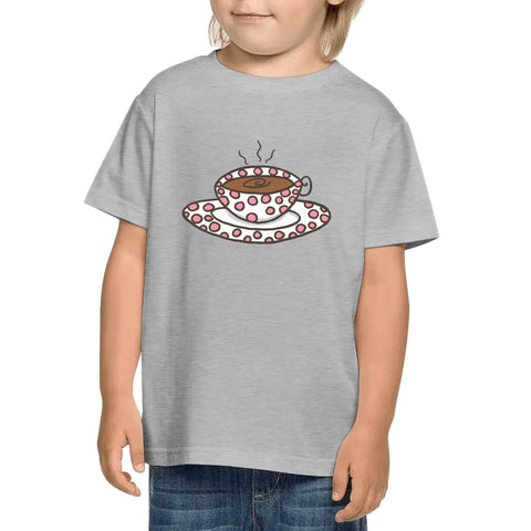 Kids Cotton T-Shirt - Coffee - Mr.Shit