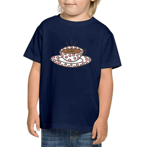 Kids Cotton T-Shirt - Coffee - Mr.Shit