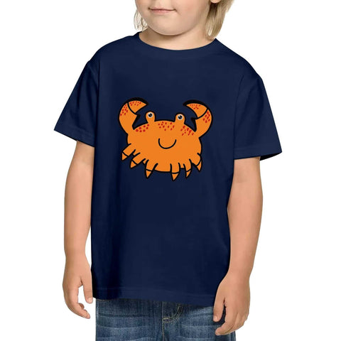 Kids Cotton T-Shirt - Crab - Mr.Shit