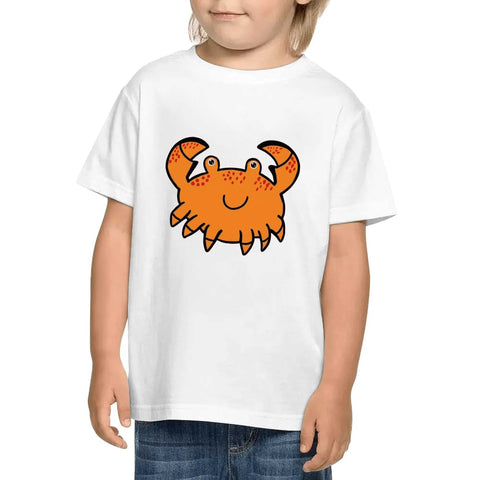 Kids Cotton T-Shirt - Crab - Mr.Shit