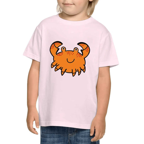 Kids Cotton T-Shirt - Crab - Mr.Shit