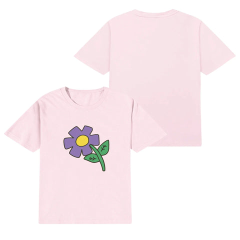 Kids Cotton T-Shirt - Flower - Mr.Shit