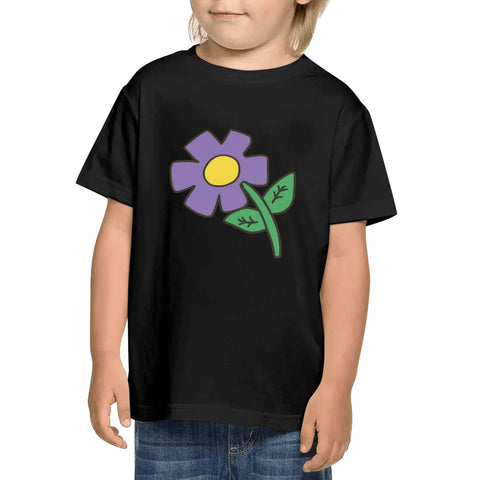 Kids Cotton T-Shirt - Flower - Mr.Shit