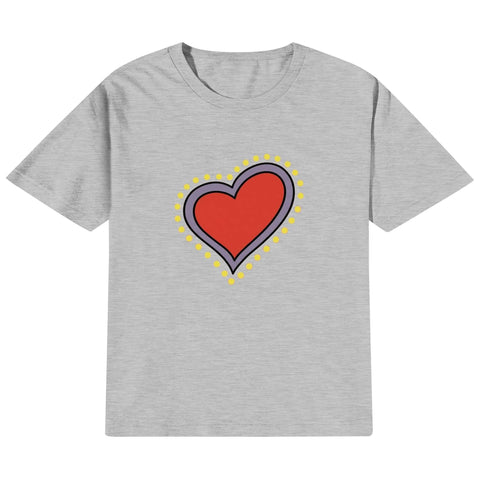 Kids Cotton T-Shirt - Heart - Mr.Shit