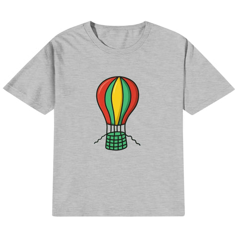 Kids Cotton T-Shirt - Hot Air Balloon - Mr.Shit